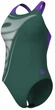 Жіночий суцільний купальник Bright Glare SwimSuit V Back 44 Зелений,фіолетовий (008930-690-44) - зображення 1
