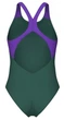 Жіночий суцільний купальник Bright Glare SwimSuit V Back 44 Зелений,фіолетовий (008930-690-44) - зображення 3