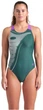 Жіночий суцільний купальник Bright Glare SwimSuit V Back 44 Зелений,фіолетовий (008930-690-44) - зображення 4