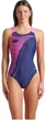 Жіночий суцільний купальник Bright Glare SwimSuit V Back 42 Чорно-рожевий (008930-790-42) - зображення 4