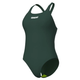Жіночий суцільний купальник Arena Team SwimSuit Swim Pro Solid 36 Темно-зелений (004760-660-36) - зображення 1