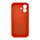 Защитный чехол-накладка Silicone Full Case AA Camera Protect для Apple iPhone 17 Orange (FullAAi17-52) - изображение 2