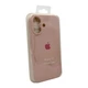 Защитный чехол-накладка Silicone Full Case AA Camera Protect для Apple iPhone 17 Pink Sand (FullAAi17-15) - изображение 3