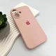 Защитный чехол-накладка Silicone Full Case AA Camera Protect для Apple iPhone 17 Pink Sand (FullAAi17-15) - изображение 4