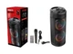Колонка музична портативна ZQS6212 20 Вт 2x6,5" Bluetooth USB TF FM з мікрофоном і LED-дисплеєм (8521) - зображення 3