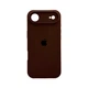 Защитный чехол-накладка Silicone Full Case AA Camera Protect для Apple iPhone 17 Air Choco (FullAAi17A-75) - изображение 1