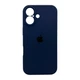 Защитный чехол-накладка Silicone Full Case AA Camera Protect для Apple iPhone 17 Blue (FullAAi17-55) - изображение 1