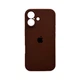 Защитный чехол-накладка Silicone Full Case AA Camera Protect для Apple iPhone 17 Choco (FullAAi17-75) - изображение 1
