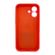 Защитный чехол-накладка Silicone Full Case AA Camera Protect для Apple iPhone 17 Pink Orange (FullAAi17-50) - изображение 2