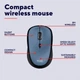 Мышка Trust Yvi+ Silent Wireless/Bluetooth Dark Blue (25514) - изображение 7