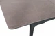 Стол обеденный раскладной BERLIN CERAMIC 140(180)*80 серый мат керамика/черный каркас Intarsio - изображение 9