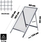 Sito budowlane Kadax do piachu Pareto 120 x 60 cm 2 cm K10451 (5906638300916) - obraz 5