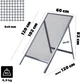 Sito budowlane Kadax do piachu Pareto 120 x 60 cm 8 mm K10449 (5906638300893) - obraz 5