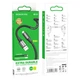 Кабель USB Borofone BX82 Bountiful USB to Micro-USB, 1m струм до 2.4A, OD6мм товстий кабель Чорний - зображення 1