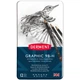 Графітні олівці Graphic Soft 12шт Derwent - изображение 1