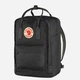 Рюкзак тканинний 18 л вміщує формат А4 Fjallraven 23524550 Чорний (800070283855) - зображення 3