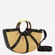 Torba damska słomkowa Coccinelle E1U5D180201-846 Beżowa (800070354221) - obraz 3