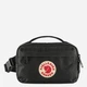 Сумка на пояс тканинна Fjallraven 23796550 Чорна (800070340904) - зображення 1