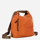Сумка хобо жіноча тканинна велика Mandarina Duck P10VCT10-A82 Помаранчева (800070357770) - зображення 4