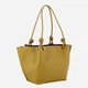 Torebka shopper damska skórzana Coccinelle E1U07110201-G43 Musztardowa (800070354188) - obraz 3