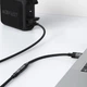 Аудіокабель Acefast J13 USB – AUX 3.5 мм 15 см в нейлоновому обплетенні чорний - изображение 6