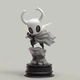 Коллекционная фигурка Hollow Knight Рыцарь Халлоунеста 11 см ПВХ игровая статуэтка для фанатов культовой вселенной с фирменным гвоздем грез детализированный образ главного героя для украшения интерьера рабочего стола или игровой полки оригинальный сувенир - изображение 3