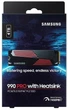 Твердотельный накопитель SSD 4Tb, Samsung 990 Pro, PCI-E 4.0 x4, M.2, с радиатором (MZ-V9P4T0GW) - изображение 7