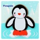 Деревянный пазл для детей Пингвин Penguin 15×15 см развивающая игрушка детский пазл сортер животного для малышей - изображение 1