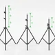 Штатив Andoer Metal Tripod / 200 см / Чорний Б/В - зображення 3