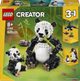 Zestaw klocków LEGO Creator 3 w 1 Dzikie zwierzęta: Rodzina pand 626 elementów (31165) - obraz 1