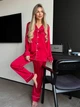 Пижама Estella noble red. Размер S/M - изображение 3