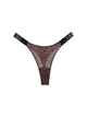 Трусики стринги со стразами лео Panties арт.1019. Размер L/XL - изображение 4