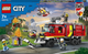 Zestaw klocków LEGO City Pojazd straży pożarnej 502 elementy (60374) - obraz 1