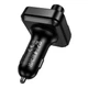 Модулятор Borofone BC61 45W USB-C PD30W USB 15W 12-24V чорний ABS пластик для заряджання та відтворення музики - зображення 4