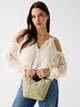 Сумка кросс-боди через плечо женская из искусственной кожи средняя Guess HWBG9914750-SAG Светло-оливковая (800070352374) - изображение 3