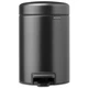 Бак для мусора с педалью Brabantia NewIcon Pedal Bin 5 л черный 112928 (00800450) - изображение 1