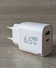 Сетевое зарядное устройство 65W / 1xUSB-C / 1xUSB-A / Pink - изображение 2