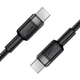 Дата кабель Acefast C22-03 Type-C to Type-C 60W (1.2m) (Black) (248800) - изображение 4