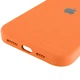 Чохол Silicone Case з закритим низом на Apple iPhone 17 Pro (6.3") (Помаранчевий / Orange) Epik (243887) - зображення 5