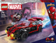 Zestaw klocków LEGO Super Heroes Miles Morales vs Morbius 220 elementów (76244) - obraz 1