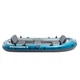 Ponton dmuchany Intex Excursion 5 5-osobowy 366 x 148 x 63 cm Szaro-niebieski 66325 (6941057430638) - obraz 4
