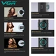 Профессиональный фен для волос VGR V-401 1900Вт с диффузором черный 10438 - изображение 5