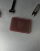 Шкіряна обкладинка для пенсійного посвідчення бордова з натуральної шкіри ( в подарунковому пакуванні) - зображення 2