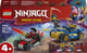 Klocki konstrukcyjne LEGO Ninjago Pojedynek wyścigowy Rogue kontra Drix 111 elementów (71840) - obraz 1