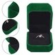 Бархатная коробка для кольца (Green) - изображение 2