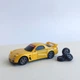 Дрифт машинка на радиоуправлении Mazda RX-7 Mini Drift 1:43, 4WD, до 15 км/ч, LED подсветка, USB зарядка, для дрифта (Желтый) - изображение 6