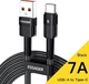 Кабель ESSAGER Star USB to USB-C 100W 7A 1m Black (EXCT-XC01) - изображение 1