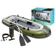 Ponton dmuchany Intex Seahawk 3 3-osobowy 295 x 137 x 43 cm Szaro-zielony 66333 (6941057430652) - obraz 2