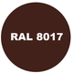 Фарба гумова водоемульсійна Feidal Elastic Matt Коричневий RAL 8017 3.5кг - зображення 2