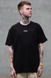 Чоловіча Оверсайз Футболка Without З Принтом Plan S/M Black - изображение 3